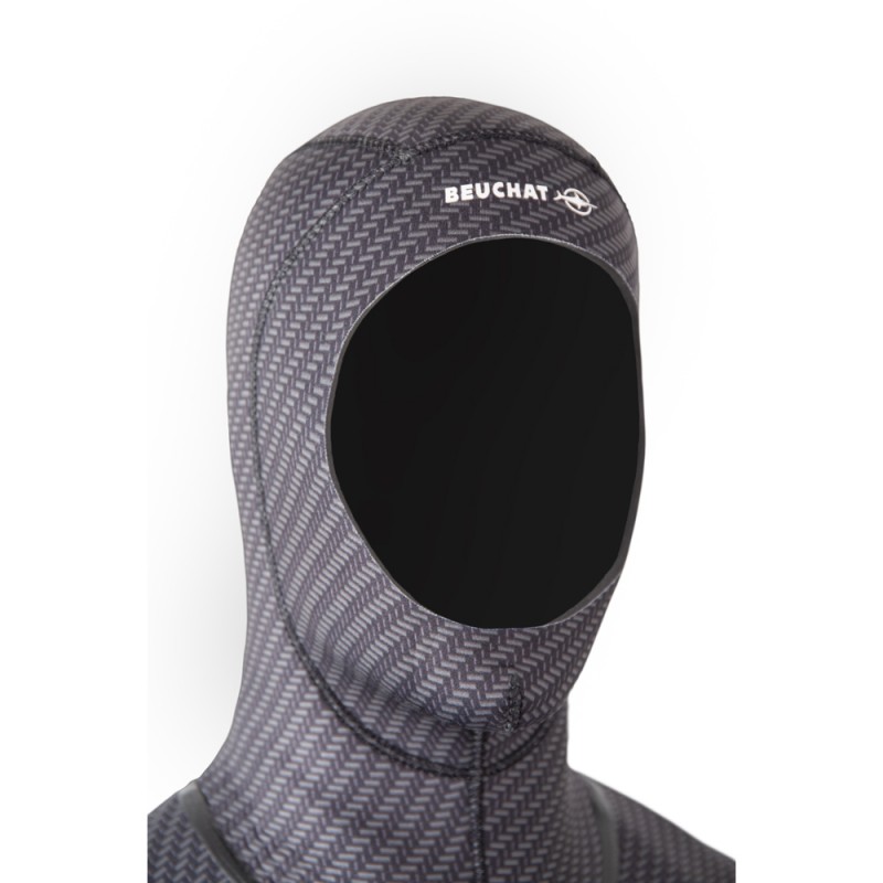 MED C-ZIP MAN - OVERALL 8+7 MM WITH CHEST-ZIP AND HOOD-ATTACHED | Echipament Scufundari | Costume neopren